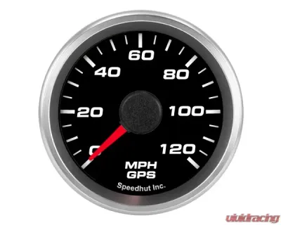 SpeedHut GPS Speedometer Gauge 120mph - GR2-GPS-01