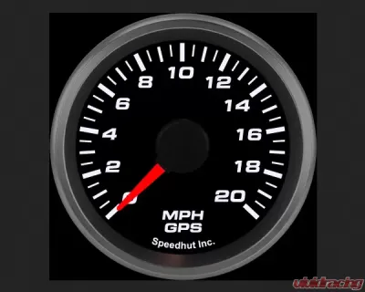 SpeedHut GPS Speedometer Gauge 20mph - GR2-GPS-02