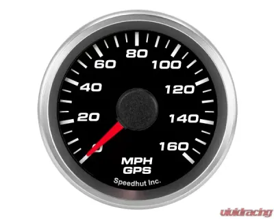 SpeedHut GPS Speedometer Gauge 160mph - GR2-GPS-03