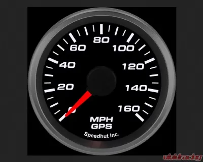 SpeedHut GPS Speedometer Gauge 160mph - GR2-GPS-03
