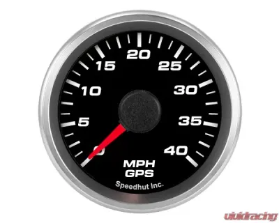 SpeedHut GPS Speedometer Gauge 40mph - GR2-GPS-04