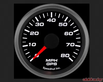 SpeedHut GPS Speedometer Gauge 80mph - GR2-GPS-05