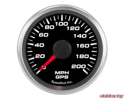 SpeedHut GPS Speedometer Gauge 200mph - GR2-GPS-06
