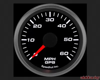 SpeedHut GPS Speedometer Gauge 60mph - GR2-GPS-08