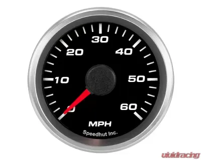 SpeedHut Speedometer Gauge 60mph Programmable - GR2-SPEEDO-08