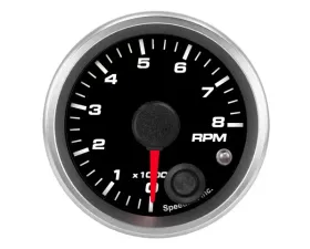 SpeedHut Tachometer Gauge 8K RPM Mini Shift-light