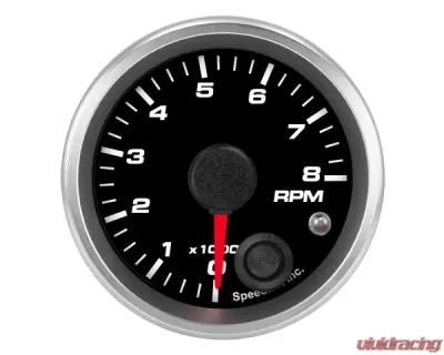 SpeedHut Tachometer Gauge 8K RPM Mini Shift-light - GR2-TACH-02