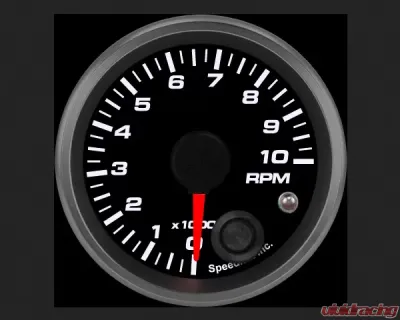 SpeedHut Tachometer Gauge 10K RPM Mini Shift-light - GR2-TACH-03