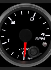 SpeedHut Tachometer Gauge 4K RPM Mini Shift-light                                     - GR2-TACH-04 - Image 2