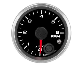 SpeedHut Tachometer Gauge 6K RPM Mini Shift-light