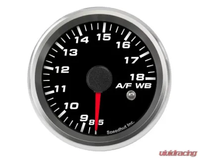 SpeedHut Air/Fuel Gauge Wide Band 8.5-18 with Warning FOR AEM - GR258-AFWB-02