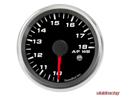 SpeedHut Air/Fuel Gauge Wide Band 10-18 with Warning FOR DYNOJET COMMANDER 2 - GR258-AFWB-05