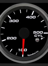 SpeedHut Cylinder Head Temperature Gauge 100-500F with Warning                                     - GR258-CYLHEAD-01 - Image 2