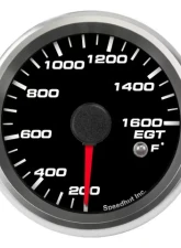 SpeedHut EGT Temp Gauge 200-1600F with Warning Type K Thermocouple-108 inches long                                     - GR258-EGT-01 - Image 7