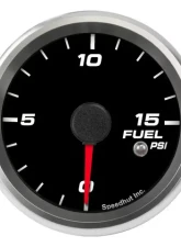 SpeedHut Fuel Pressure Gauge 0-15psi with Warning                                     - GR258-FUEL-03 - Image 7