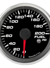 SpeedHut Fuel Pressure Gauge 0-200psi with Warning                                     - GR258-FUEL-05 - Image 7