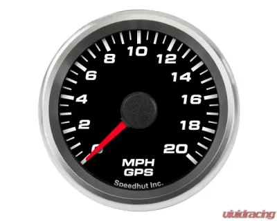 SpeedHut GPS Speedometer Gauge 20mph - GR258-GPS-02