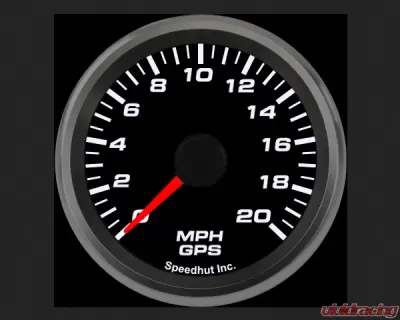 SpeedHut GPS Speedometer Gauge 20mph - GR258-GPS-02