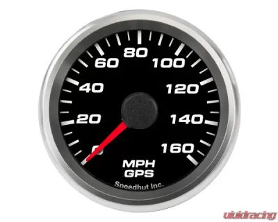SpeedHut GPS Speedometer Gauge 160mph - GR258-GPS-03