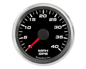 SpeedHut GPS Speedometer Gauge 40mph