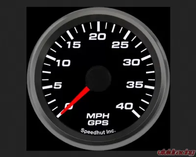 SpeedHut GPS Speedometer Gauge 40mph - GR258-GPS-04