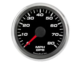 SpeedHut GPS Speedometer Gauge 80mph