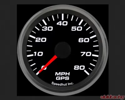 SpeedHut GPS Speedometer Gauge 80mph - GR258-GPS-05