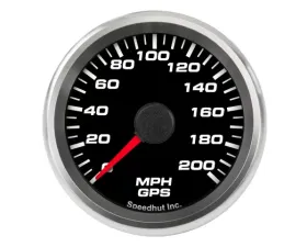 SpeedHut GPS Speedometer Gauge 200mph