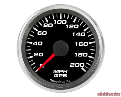 SpeedHut GPS Speedometer Gauge 200mph - GR258-GPS-06