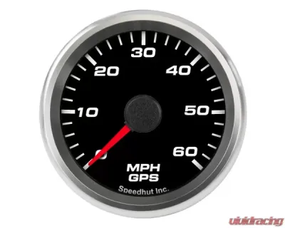 SpeedHut GPS Speedometer Gauge 60mph - GR258-GPS-08
