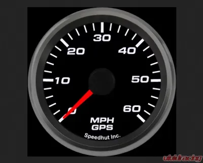 SpeedHut GPS Speedometer Gauge 60mph - GR258-GPS-08