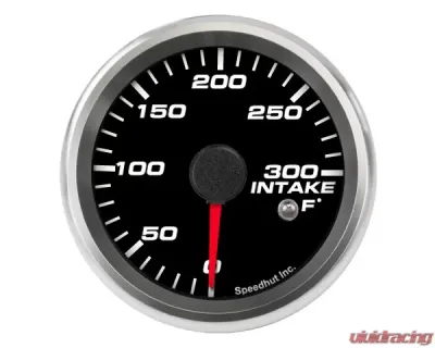SpeedHut Intake Temp Gauge 0-300F with Warning - GR258-INTK-02