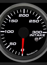 SpeedHut Intake Temp Gauge 0-300F with Warning                                     - GR258-INTK-02 - Image 2
