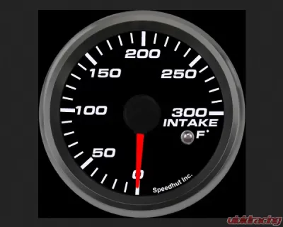 SpeedHut Intake Temp Gauge 0-300F with Warning - GR258-INTK-02