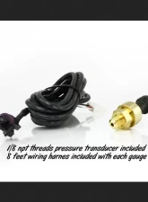 SpeedHut Oil Pressure Gauge 100 Psi with Warning                                     - GR258-OIL-01 - Image 3