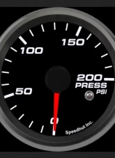 SpeedHut Pressure Gauge 0-200psi with Warning                                     - GR258-PRESS-03 - Image 2