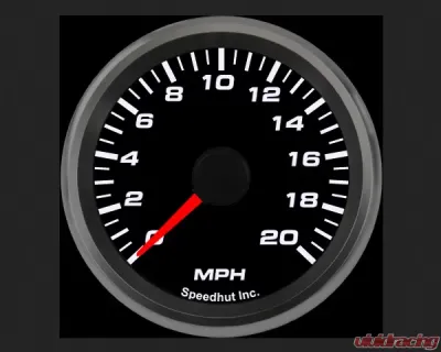 SpeedHut Speedometer Gauge 20mph Programmable - GR258-SPEEDO-02