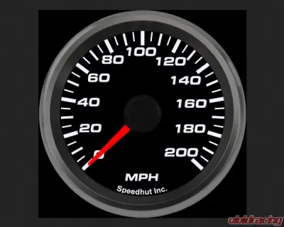 SpeedHut Speedometer Gauge 200mph Programmable - GR258-SPEEDO-06