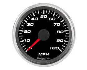 SpeedHut Speedometer Gauge 100mph Programmable