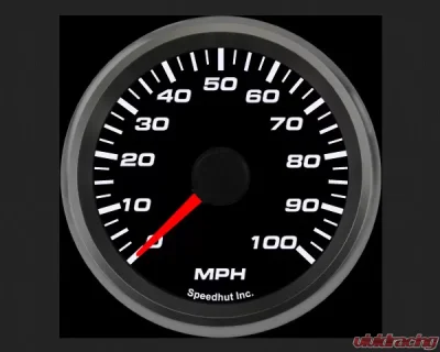 SpeedHut Speedometer Gauge 100mph Programmable - GR258-SPEEDO-09