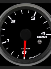 SpeedHut Tachometer Gauge 4K RPM Mini Shift-light                                     - GR258-TACH-04 - Image 2