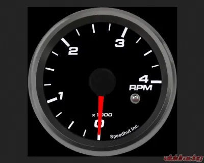 SpeedHut Tachometer Gauge 4K RPM Mini Shift-light - GR258-TACH-04