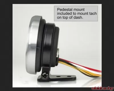 SpeedHut Tachometer Gauge 12K RPM Mini Shift-light - GR258-TACH-05