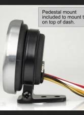 SpeedHut Tachometer Gauge 6K RPM Mini Shift-light                                     - GR258-TACH-06 - Image 6