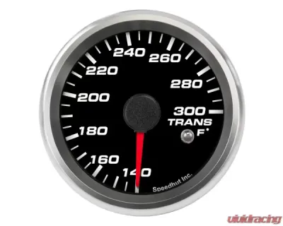 SpeedHut Trans Temp Gauge 140-300F with Warning - GR258-TRNS-01