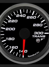 SpeedHut Trans Temp Gauge 140-300F with Warning                                     - GR258-TRNS-01 - Image 2