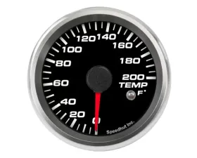 SpeedHut Ultra Low Temp Gauge 0-200F with Warning