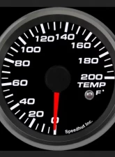 SpeedHut Ultra Low Temp Gauge 0-200F with Warning                                     - GR258-ULTMP-01 - Image 2
