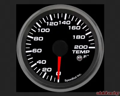 SpeedHut Ultra Low Temp Gauge 0-200F with Warning - GR258-ULTMP-01