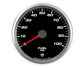 SpeedHut Fuel Pressure Gauge 0-100psi with Warning